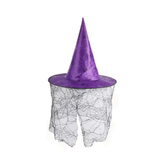 SOMBRERO BRUJA CON VELO